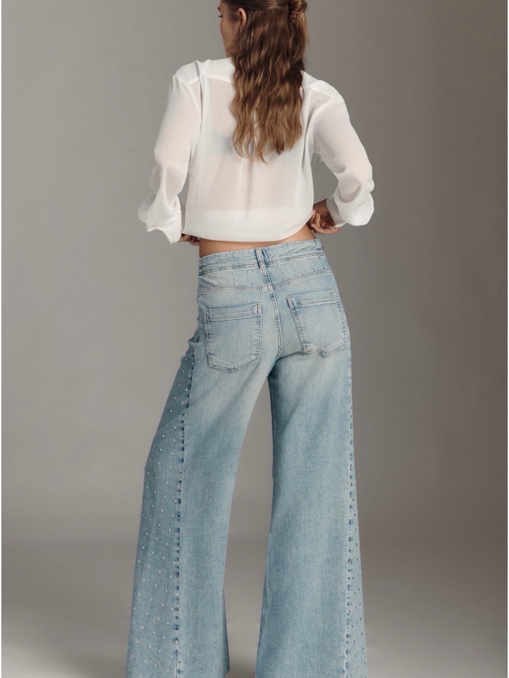 Anthropologie Pilcro Studded Jeans 25 NWT - Picture 4 of 14